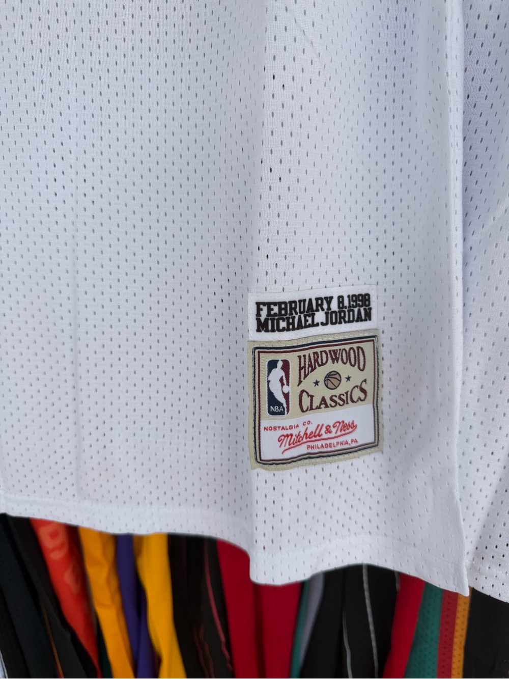 White Jordan jerseys - Picture 2 of 3